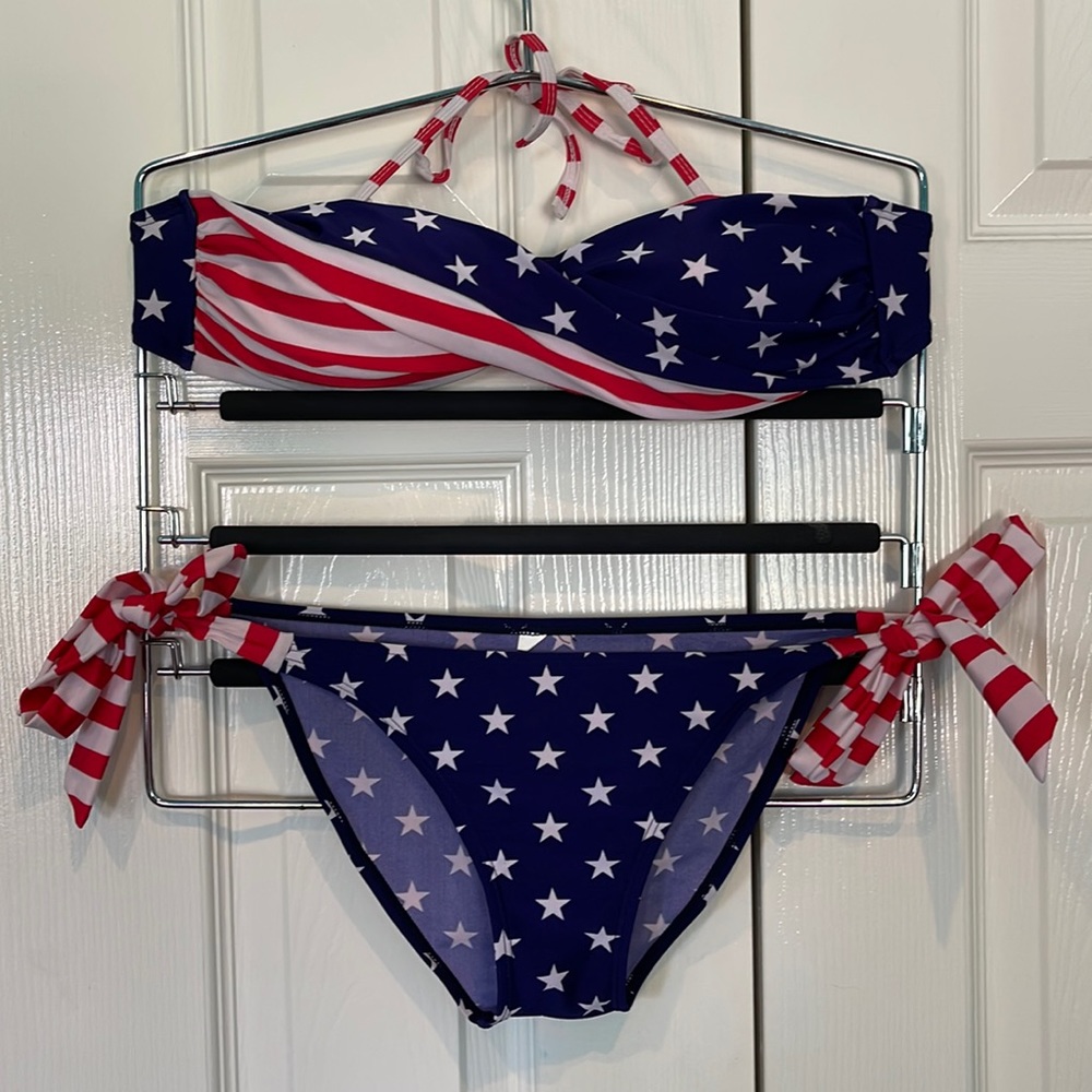 Bikini. Red, White, & Blue! Perfect for the 4th of July!! Size medium.